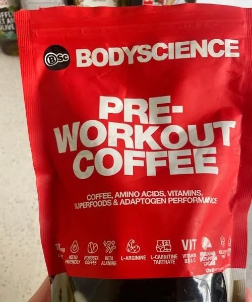 Pre-workout coffee