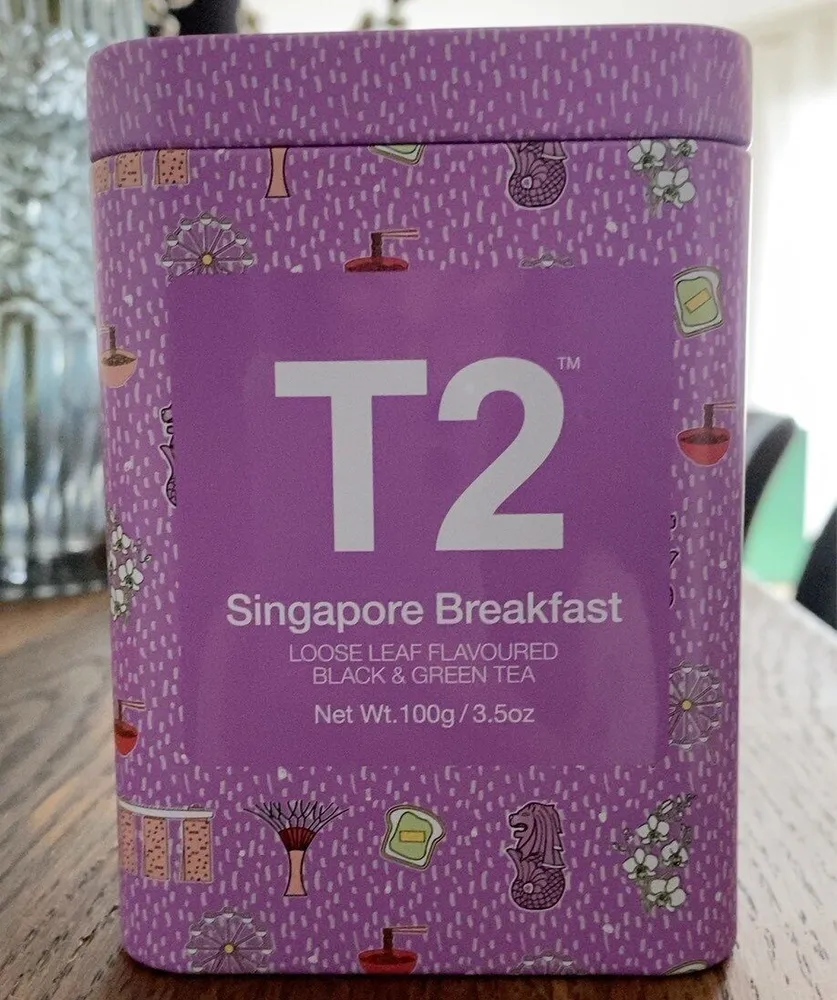 Singapore Breakfast Loose Leaf Flavoured Black & Green Tea