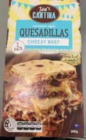 Mexican style Quesadillas cheesy beef