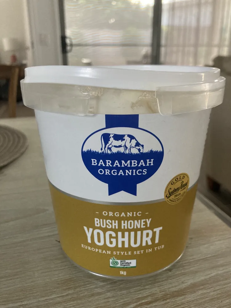 Bush honey yoghurt