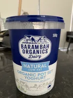 Low fat natural yoghurt