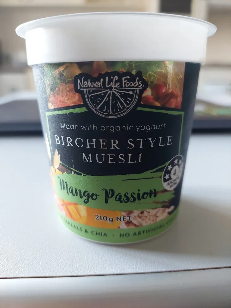Bircher Style Muesli Mango Passion