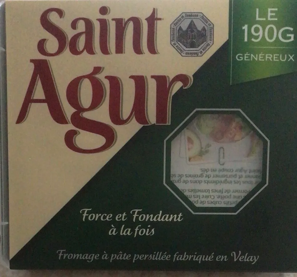 Saint agur  le 190g GENEREUX