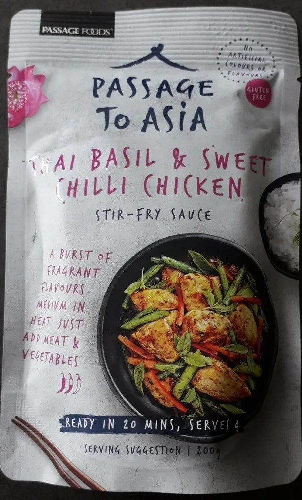 Thaï basil & sweet chilli chicken