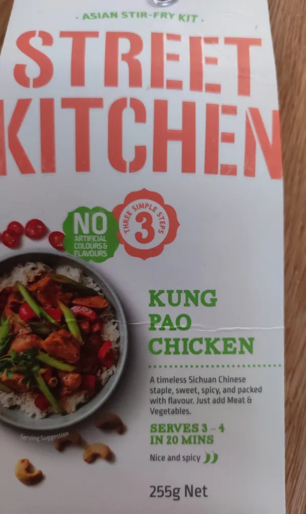 Street Kitchen Kung Pao Chicken Asian Stir-Fry Kit