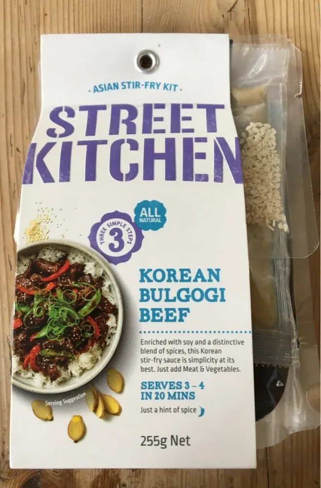 Korean bulgogi beef (sauce kit)