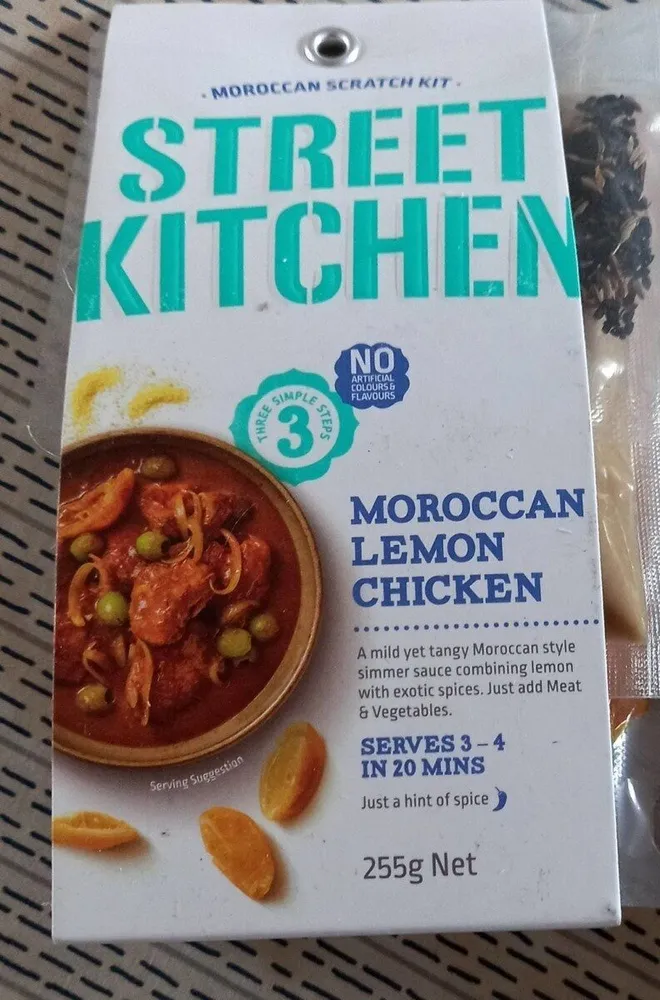 Moroccan lemon chicken