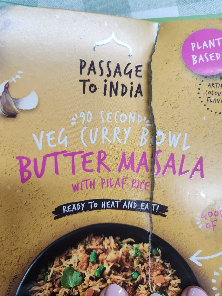 Veg Curry Bowl Butter Masala with Pilaf Rice