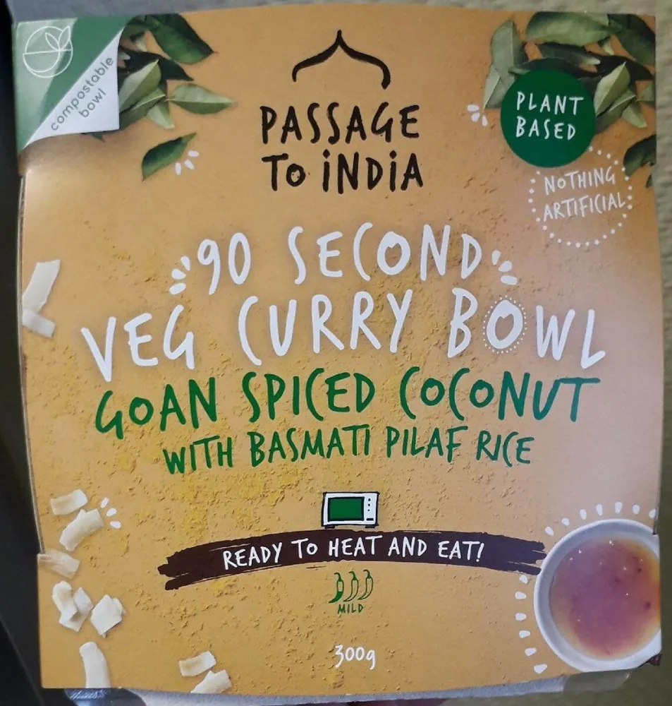 Veg curry bowl