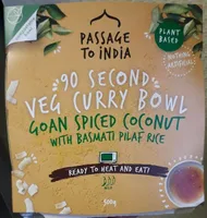Veg curry bowl