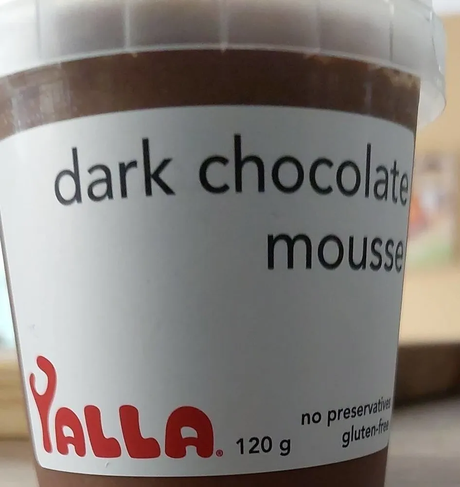 dark chocolate mousse