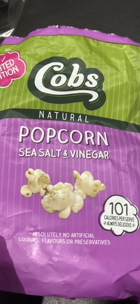 Popcorn Sea Salt & Vinegar
