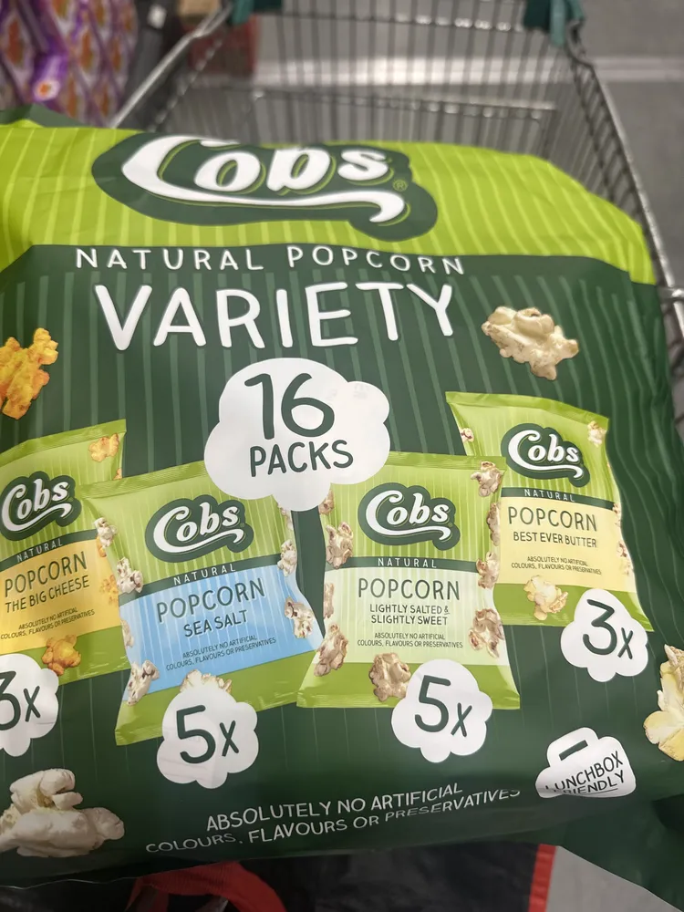 Natural Popcorn Sea Salt