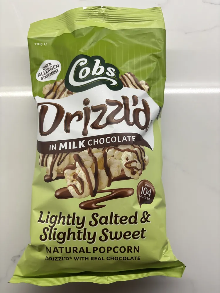 Drizzld Lightly Salted & Slightly Sweet Natural Popcorn