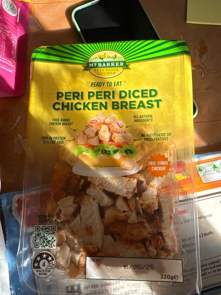 PERI PERI DICED CHICKEN BREAST