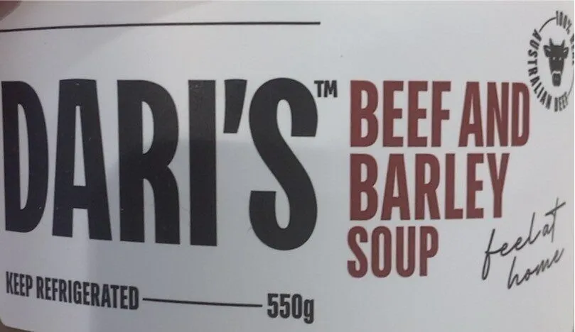 Beef and barley soup
