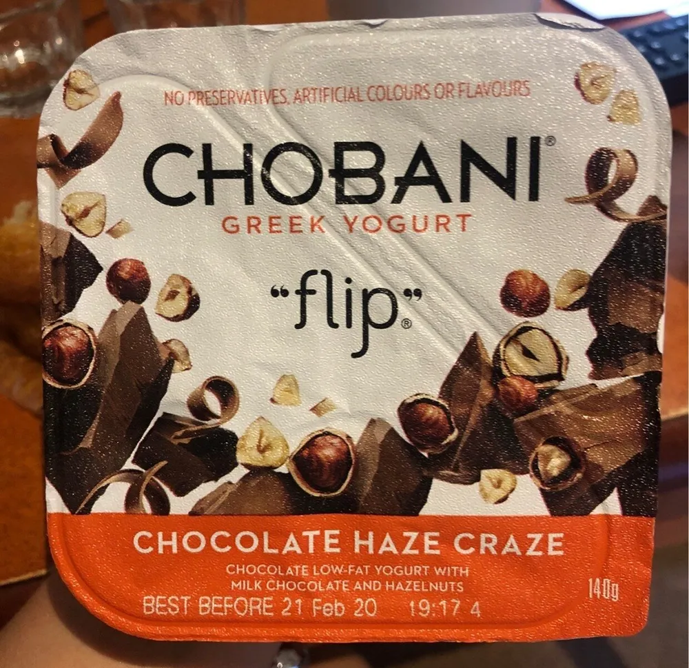 Greek yogurt "flip"