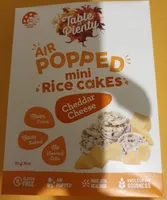 Air Popped mini Rice Cakes Cheddar Cheese