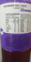 Nutrient Water Blackberry Goji