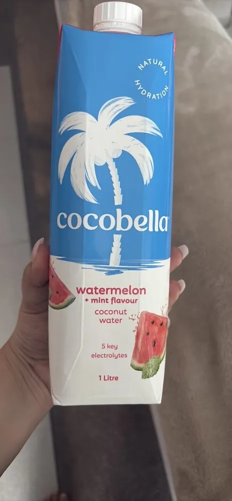 watermelon + mint flavour coconut water