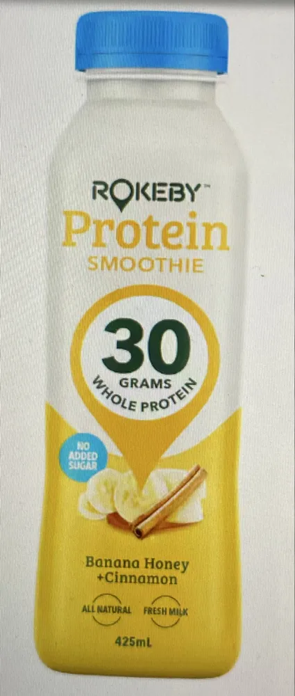 Protein Smoothie Banana Honey + Cinnamon