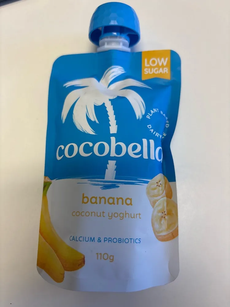 banana coconut yoghurt