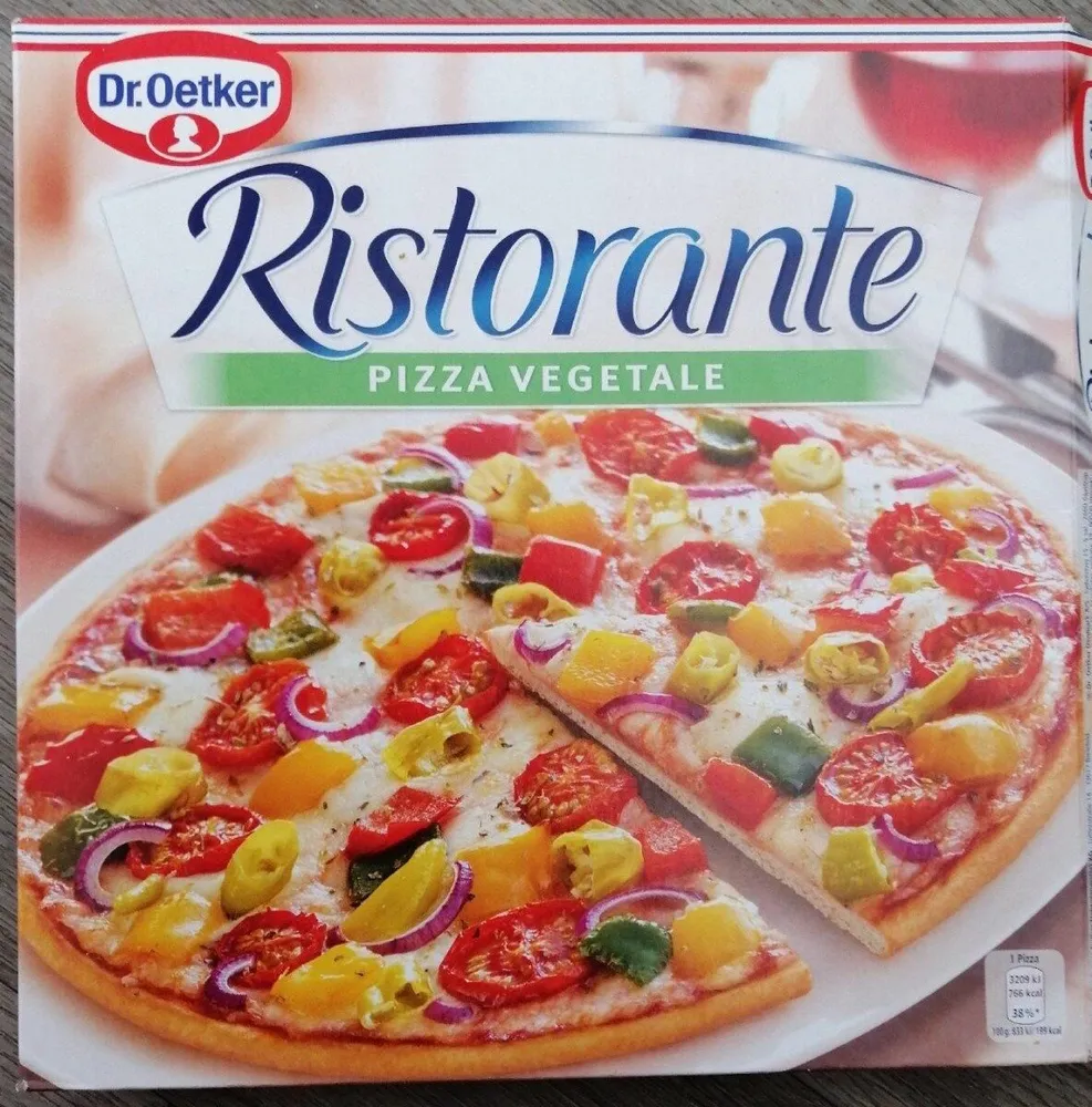 Ristorante pizza végétale