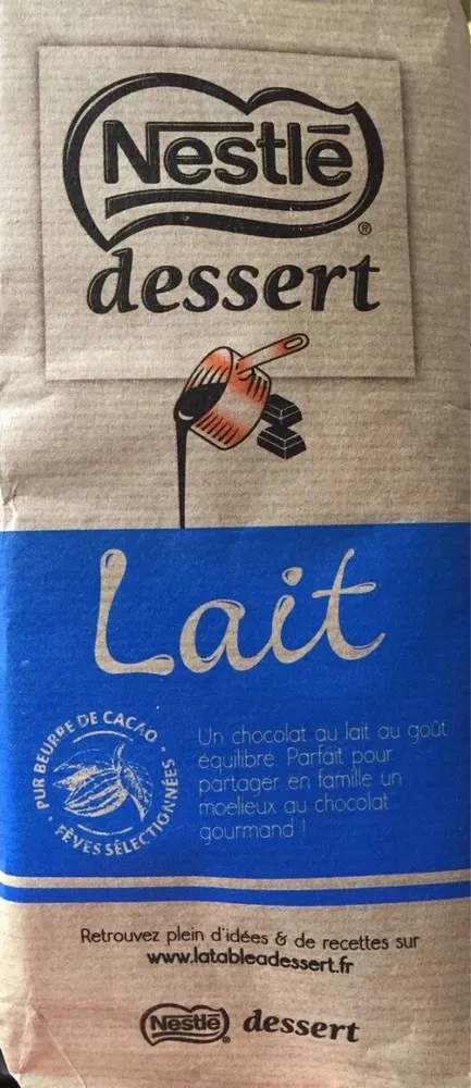 Nestle dessert lait