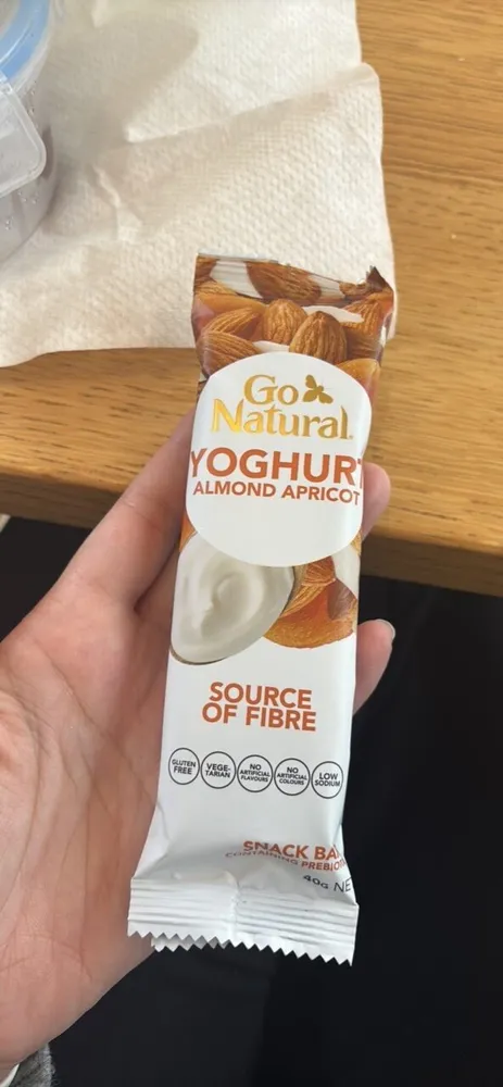 Yoghurt Almond Apricot Snack Bar