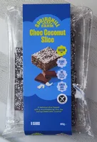 Choc Coconut Slice