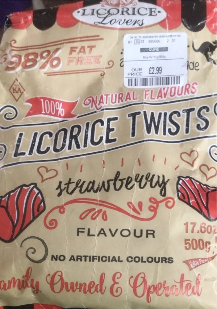 Licorice twists