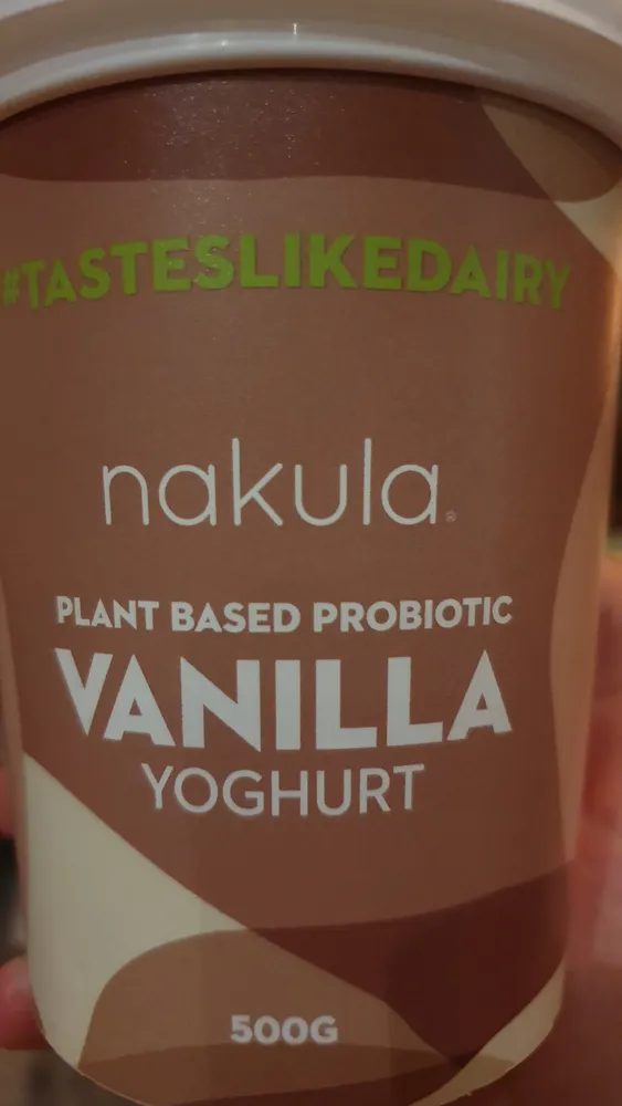 Plant Based Probiotics Vanilla Yoghurt
