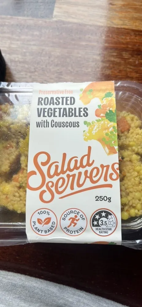 Roasted Vegetables with Couscous