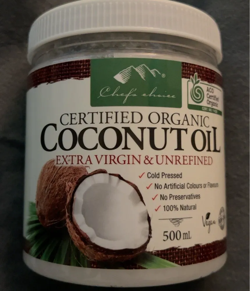 Certified Organic Coconut Oil
