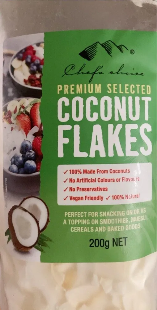 Coconut flakes