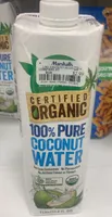 Certified Organic 100% coconut water