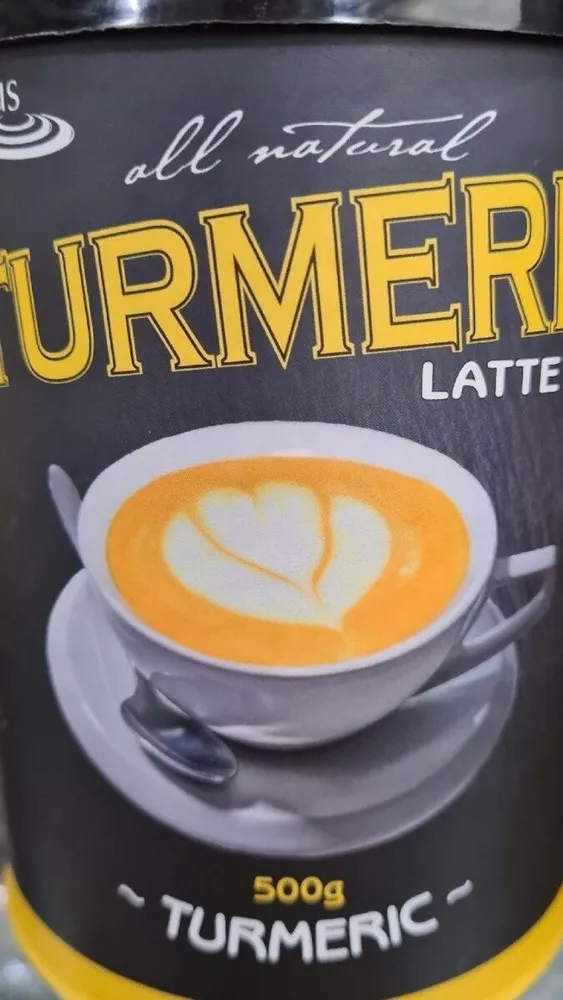 Turmeric latte