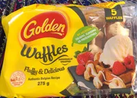 Waffles fluffy and delicious