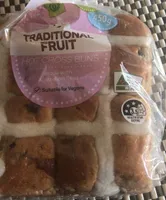 Traditional Fruit Hot Cross Buns