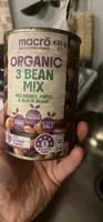 Organic 3 Bean Mix