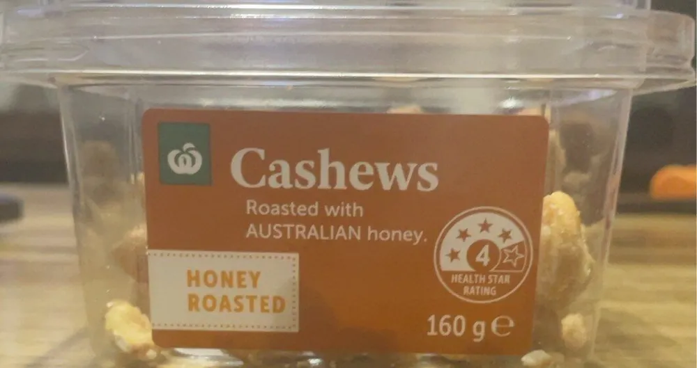Cashews Honey Roasted