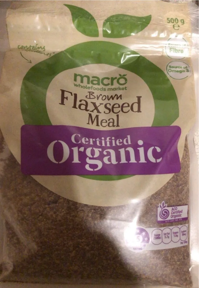 Organic Brown Flaxseed Meal