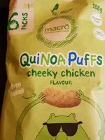 Quinoa Puffs cheeky chicken flavour