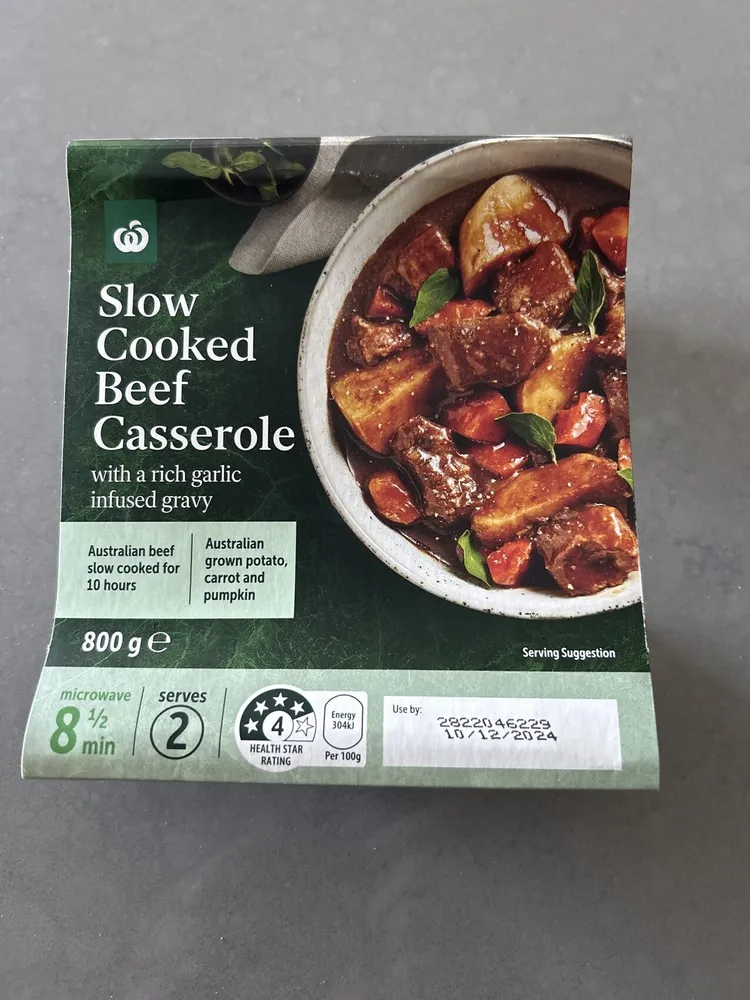 Beef casserole