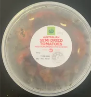 Australian Semi Dried Tomatoes Mediterranean Style Herbs