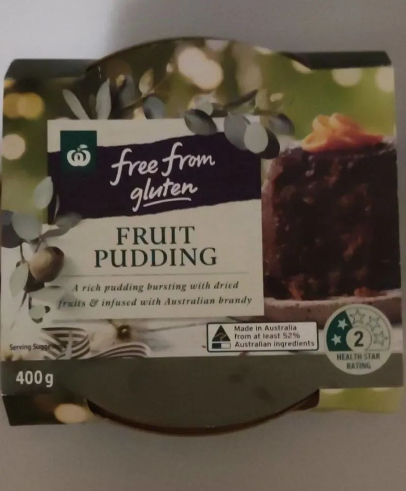 Fruit pudding