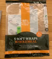 Soft Wholemeal Wraps