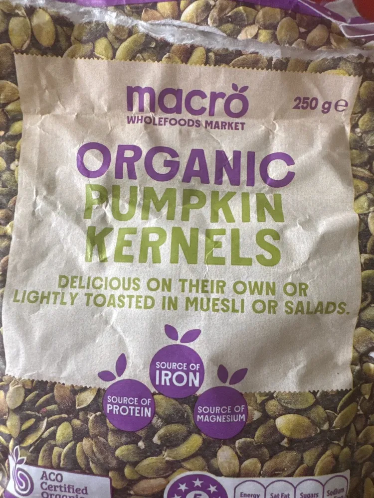 Natural Pumpkin Kernels