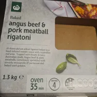 Angus Beef & Pork Meatball Rigatoni
