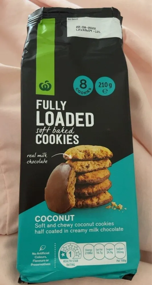 Soft baked cookies
